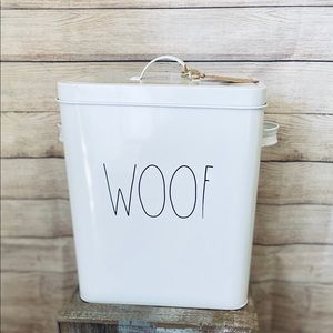 🐾 Rae Dunn WOOF Dog Tin Canister